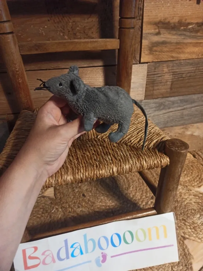 Peluche Souris grise Ikea tbe - photo numéro 4