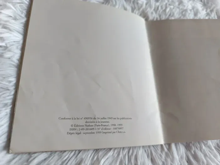 Livre Un bon petit ourson _ A toutes pattes _ Nathan ( vintage 1999 ) - photo numéro 8
