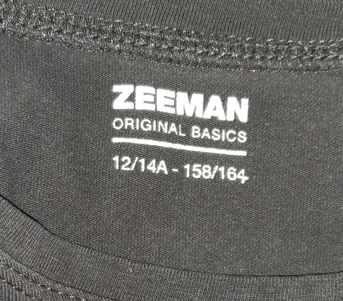 Tee-shirt fille Taille 12-14 ans Zeeman - photo numéro 3