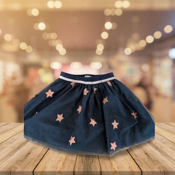 jupe Tutu Noire à Étoiles Pailletées