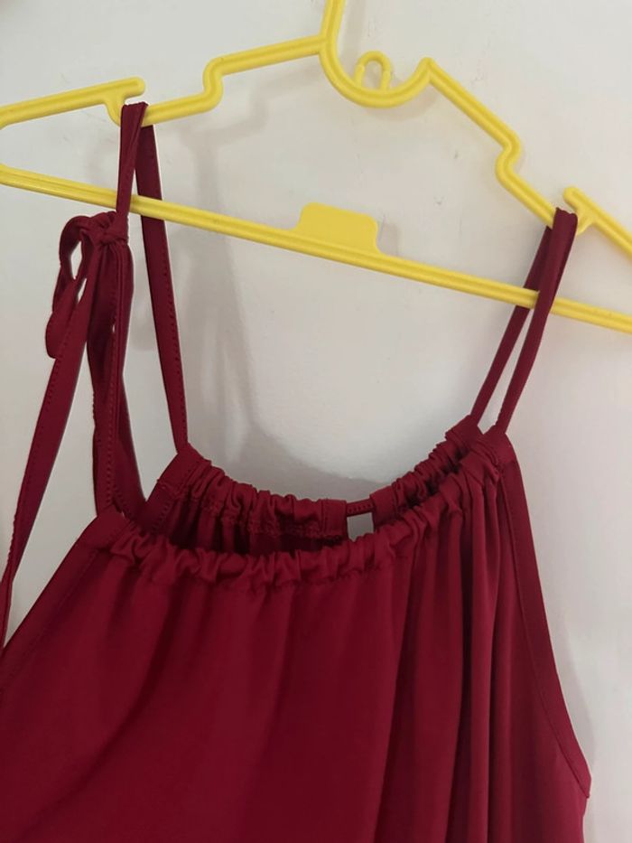 Robe courte femme à fleurs, taille S - photo numéro 3