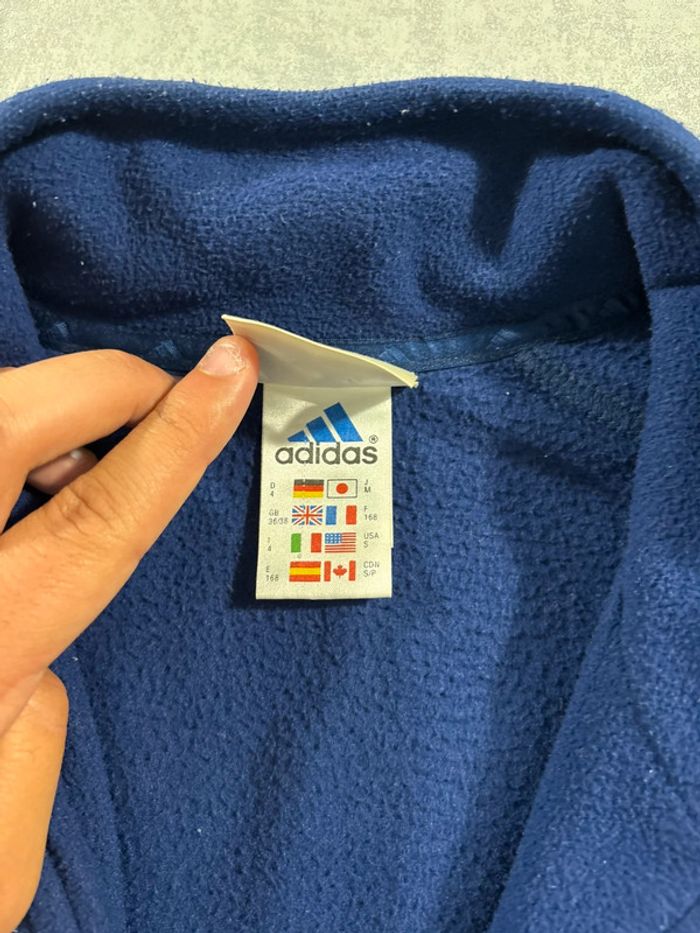 Fleece Jacket / Veste Vintage Réal Madrid 2000-2001 Adidas Taille M/L - photo numéro 10