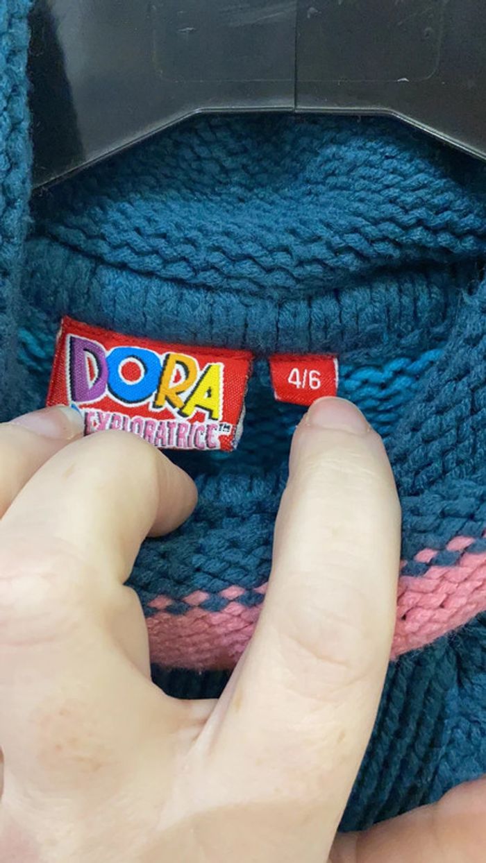 Poncho 4-6 ans dora - photo numéro 4