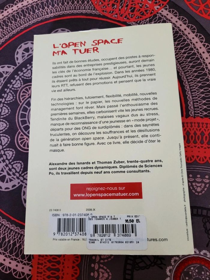 L Open Space m a tuer A.Des Isnards Neuf - photo numéro 2