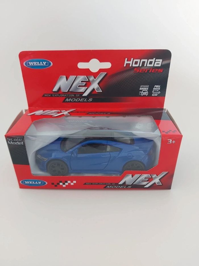 Honda nsx 2017 - bleue