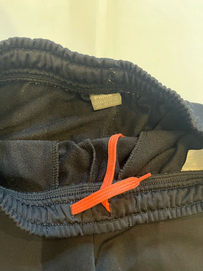 jogging noir puma réglable taille 11-12 ans - photo numéro 2