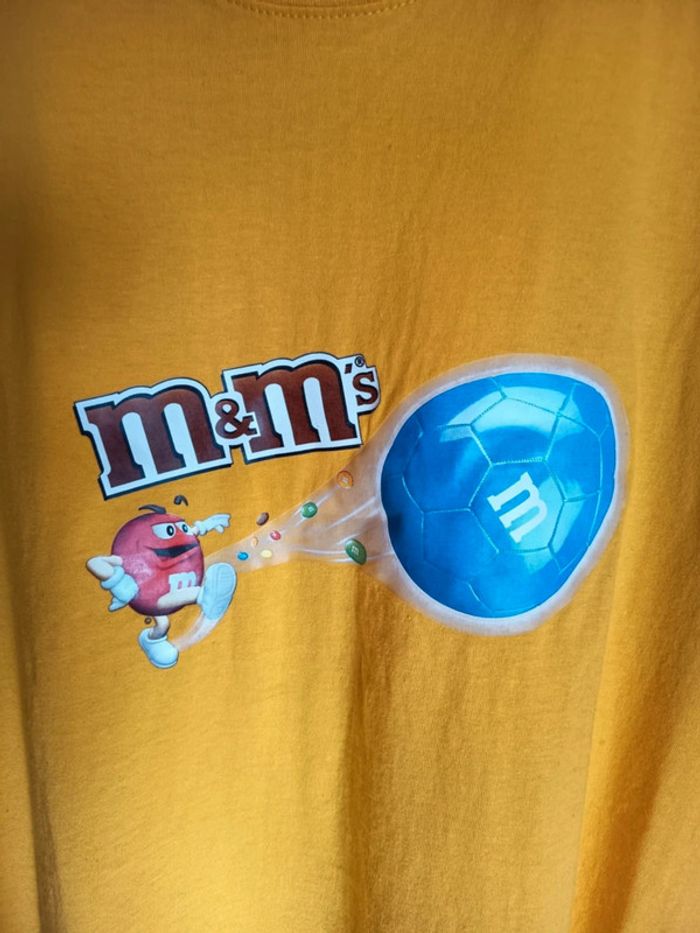 Tee-shirt publicitaire. "M&M'S" - Marque Sol's - photo numéro 2