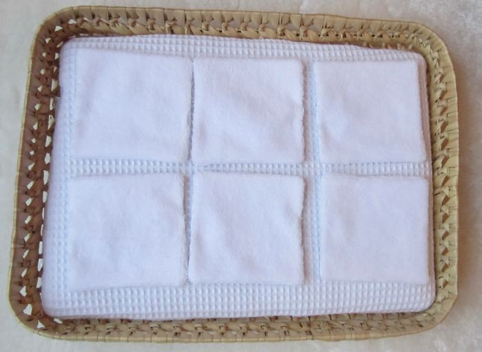 Lot de 6 lingettes bébé theme poissons - photo numéro 2