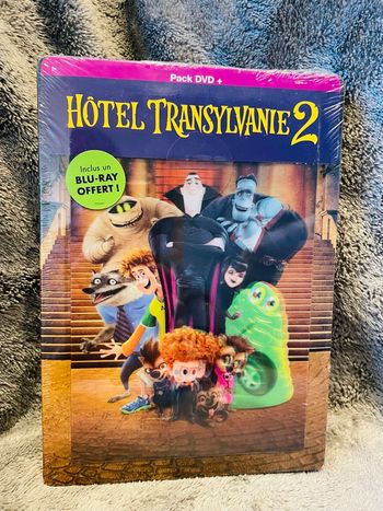 Steelbook dvd et blu ray hôtel Transylvanie 2 