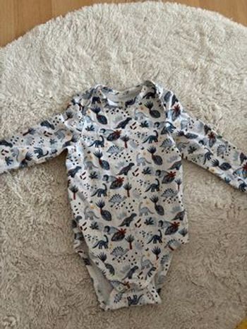 Body dinosaures manches longues 