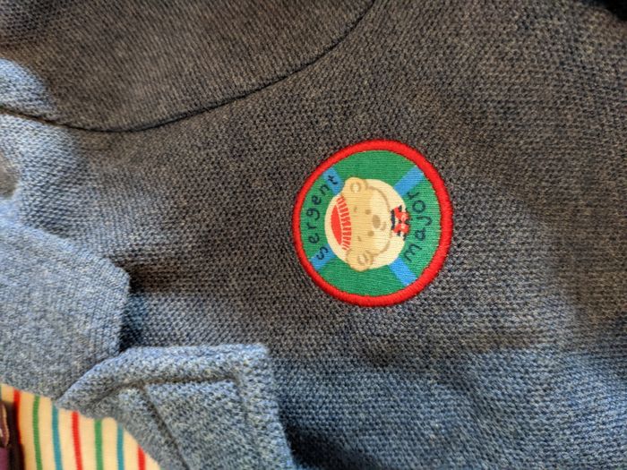 Gilet sergent major 18 mois - photo numéro 2