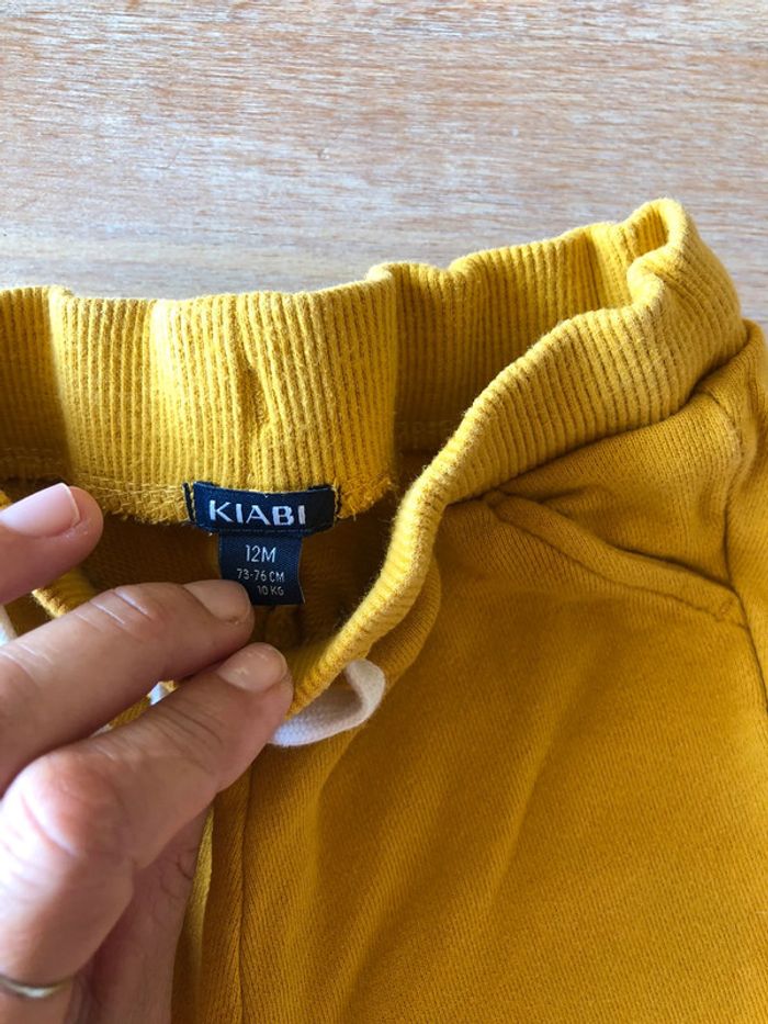 Jogging jaune garçon - photo numéro 2