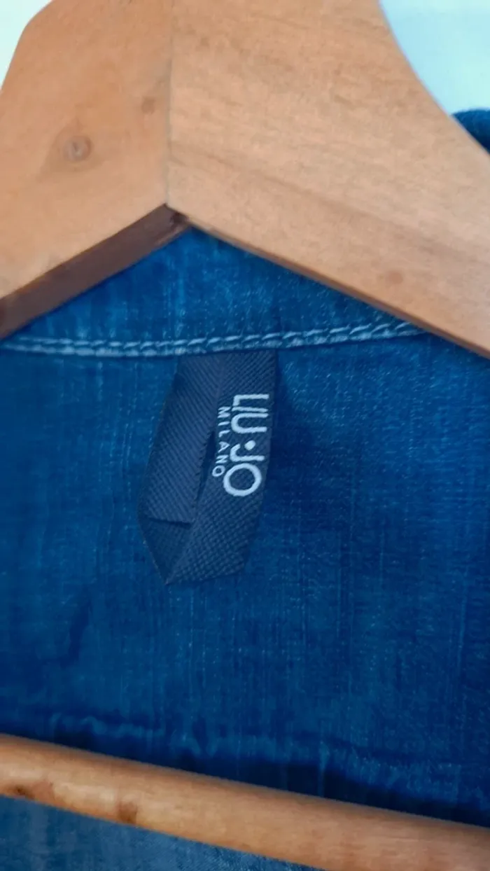 Chemise en jean Liu Jo – État neuf - ok taille S/M - photo numéro 4