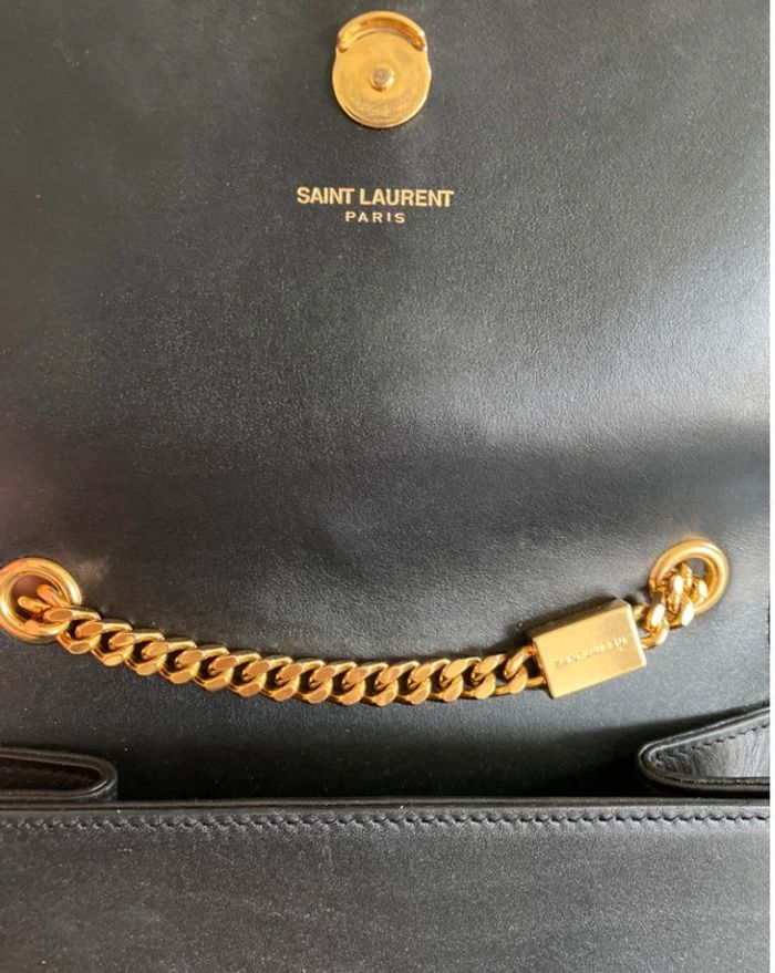 Sac YSL noir Kate pompons - photo numéro 3