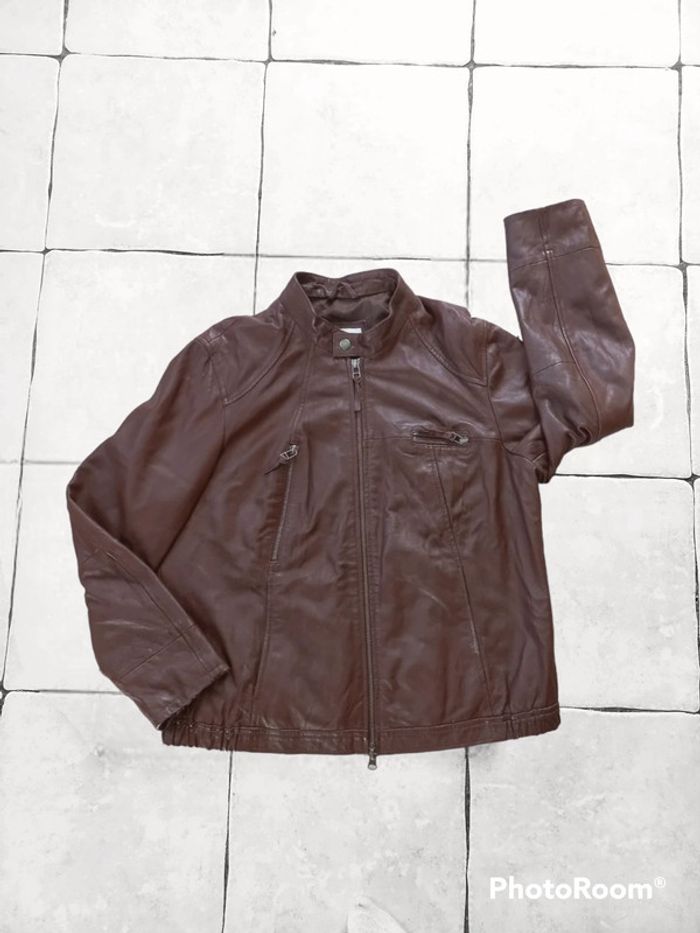 Veste mouton cuir 40