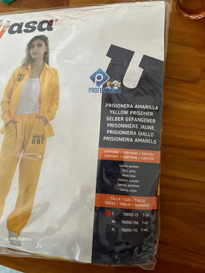Costume, prisonnière, femme - photo numéro 2