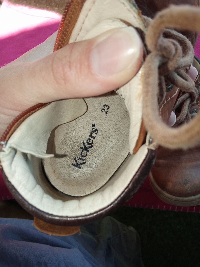 Kickers marron 23 - photo numéro 4