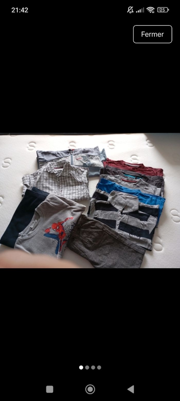 Lot 5 ans garçons 10 pieces