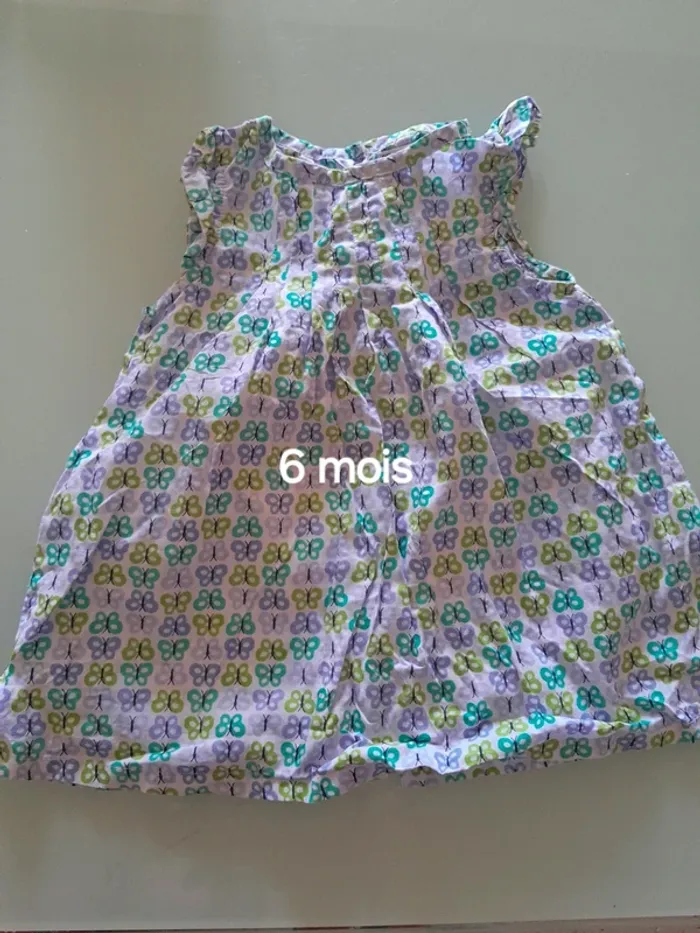Robe fille 6mois