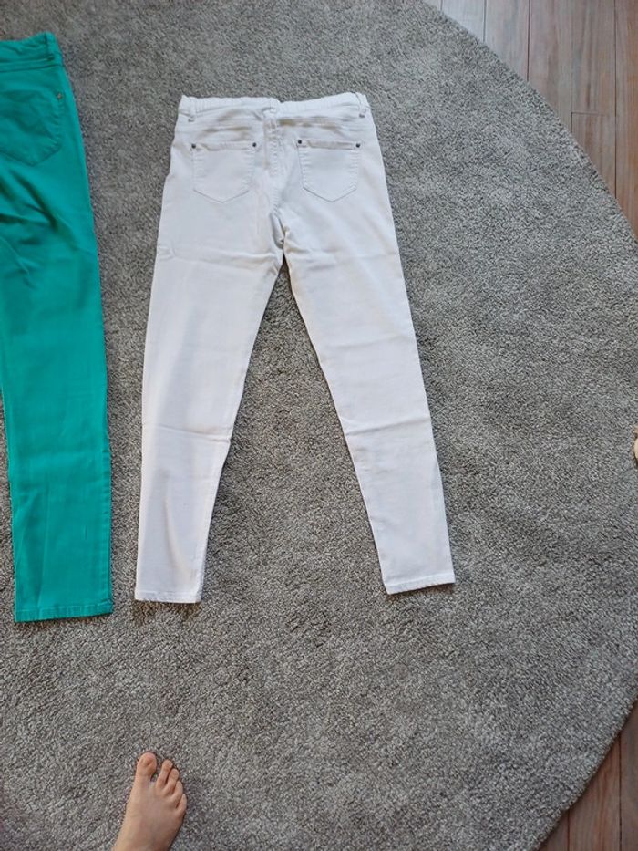 Lot de 2 pentalons femme taille 40 - photo numéro 5