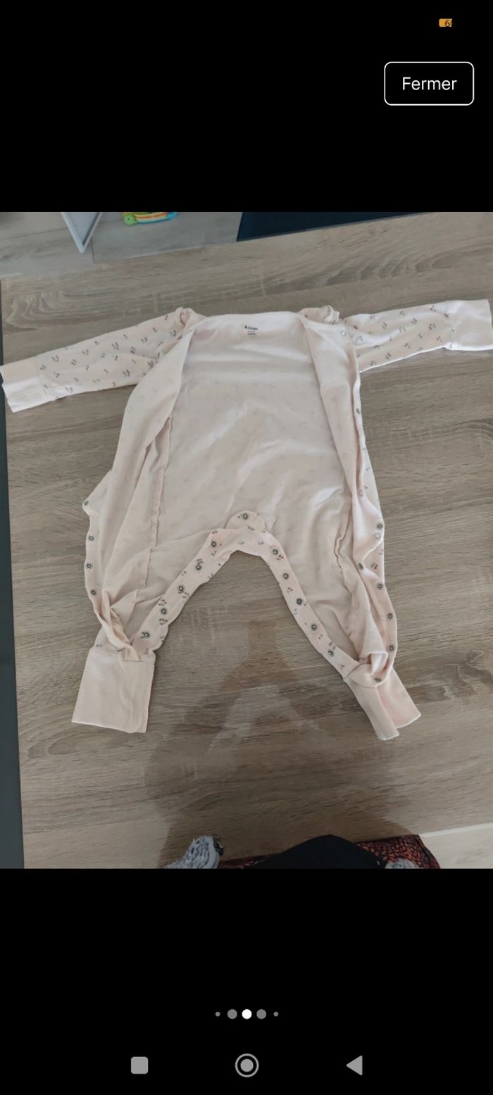 Ensemble pyjama 3 pièces fille - photo numéro 9