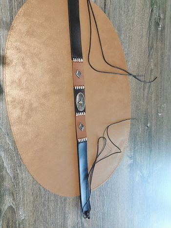Bandeau de chapeau cowboy country taureau
