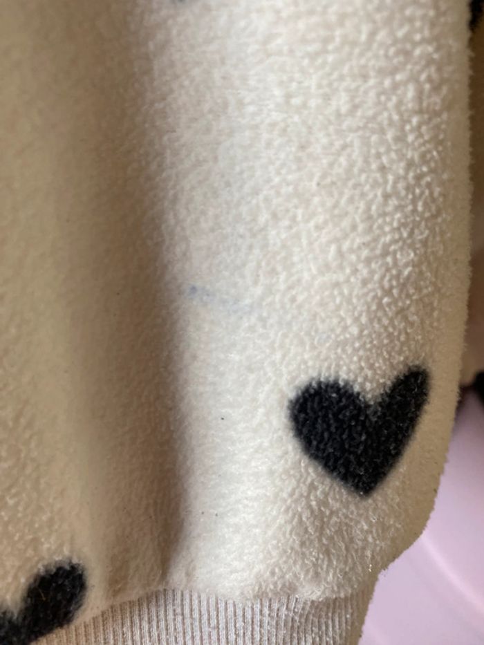 Pyjama polaire cœur 24m Kiabi - photo numéro 4