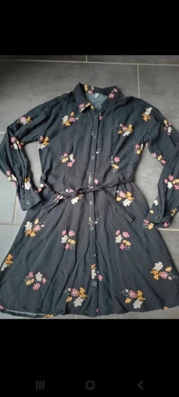 Robe avec ceinture