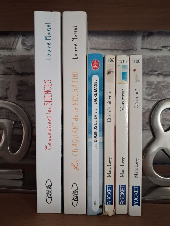 Lot 3 romans de Laure Manel et 3 de Marc Levy - photo numéro 3