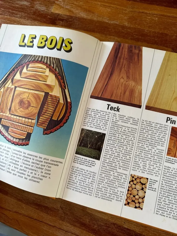 Livre le travail du bois, outils technique réalisation - photo numéro 6