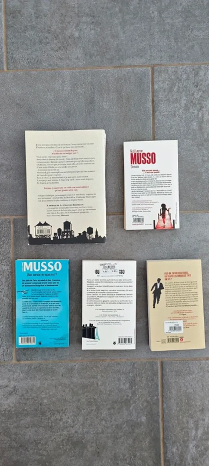 Lot de livres Guillaume Musso - photo numéro 2