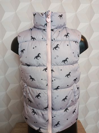 Doudoune thème équitation 