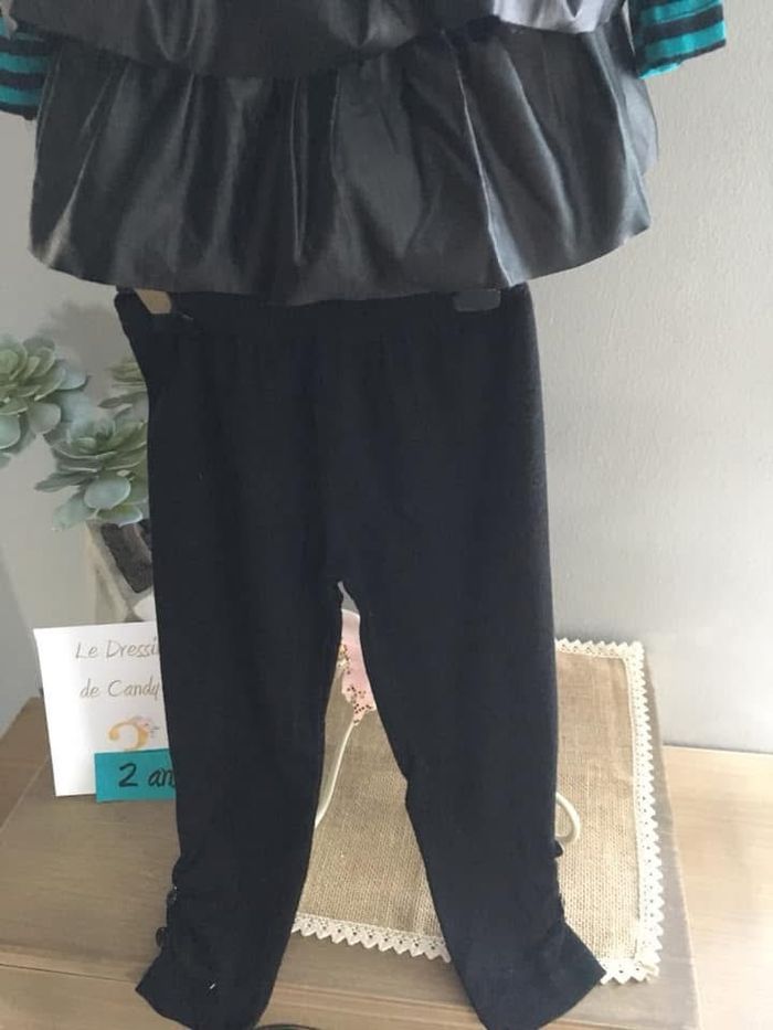 Ensemble fille 24 mois legging tunique Chicaprie - photo numéro 2