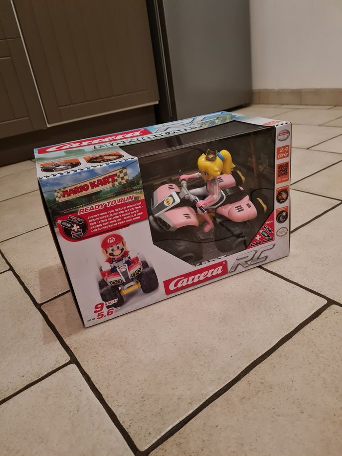 Voiture télécommandé Peach mario kart - photo numéro 4