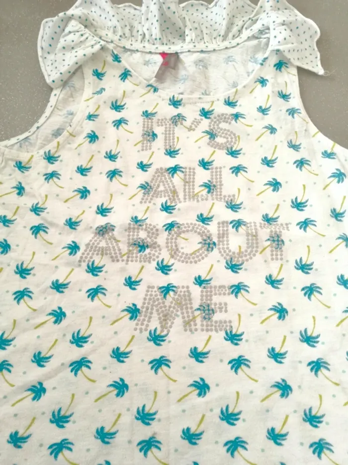 T shirt volants palmier 🌴 🦋