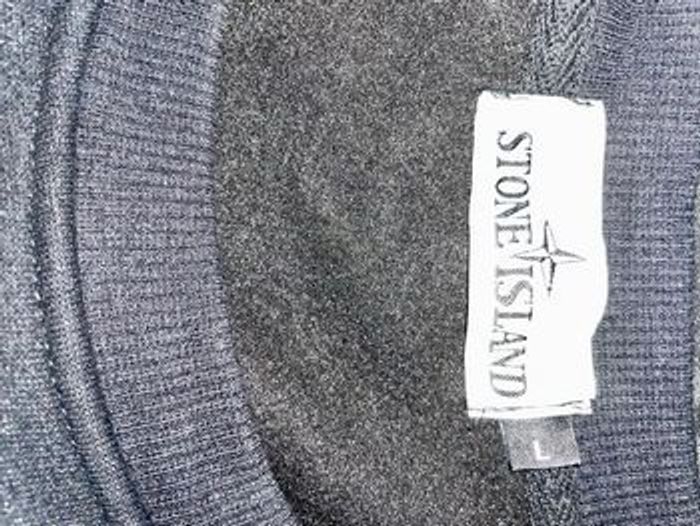 Pull Stone Island noir – Taille L - photo numéro 5