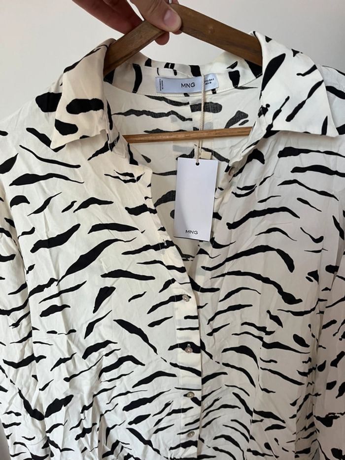 Chemise Mango zèbre - photo numéro 2