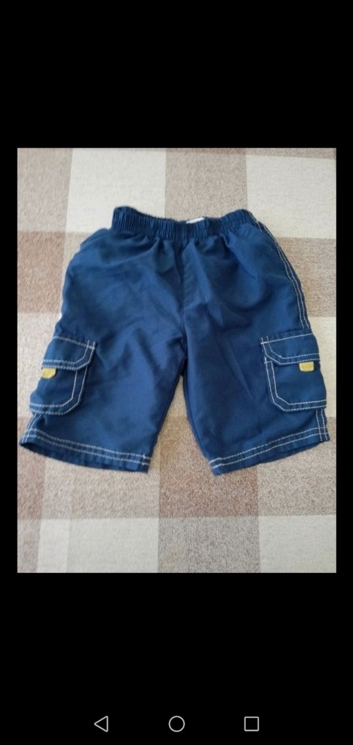 Short 23 mois bleu