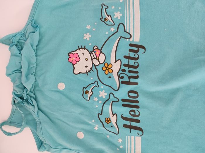 T shirt bretelles Hello Kitty - photo numéro 2