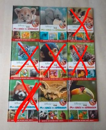 Lot ou a l'unité 1€ Disney nature kids