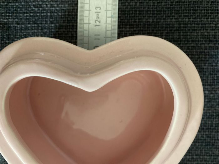 Boite à bijoux coeur rose en céramique Gifi - photo numéro 7
