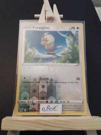 Carte Pokémon Furaiglon reverse 131/189
