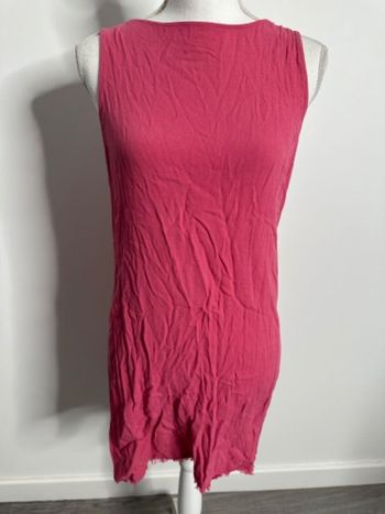 Robe rose dos nu Mango T36 S