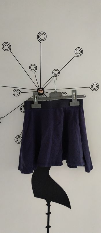 Jupe patineuse bleu marine Vertbaudet taille 8 ans