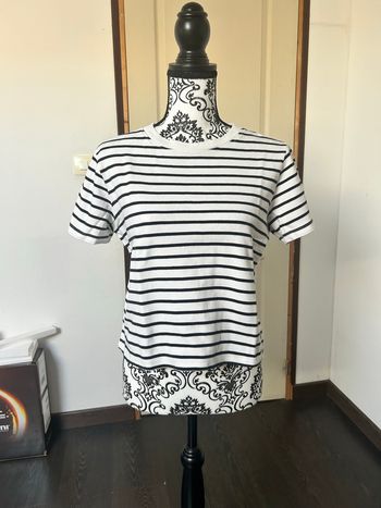 T-shirt C&A taille L style marinière 