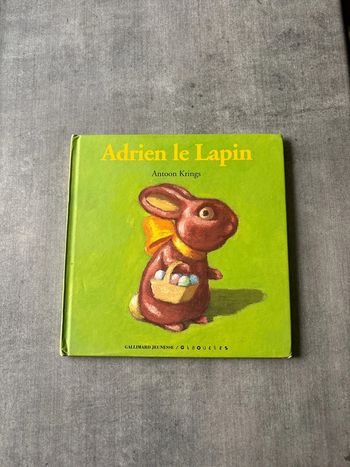 Livre drôle de petites bêtes Adrien le lapin