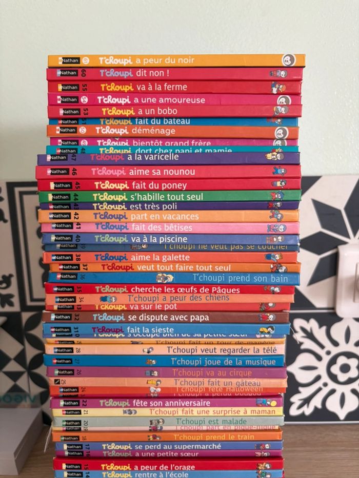Lot de 56 livres T’choupi - photo numéro 3