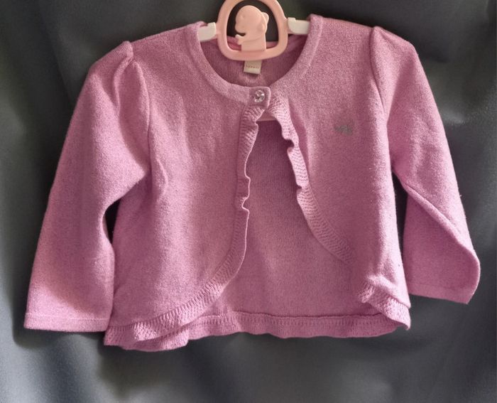 Gilet rose pailleté esprit