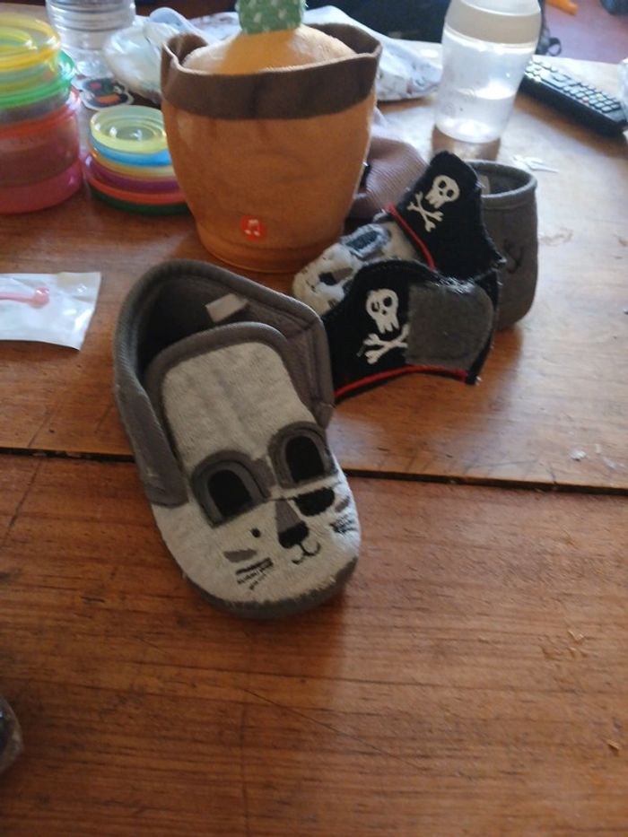 Chaussons à scratch pirates - photo numéro 5