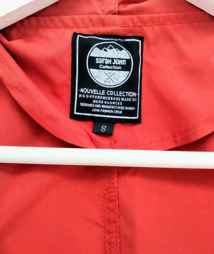 Veste imperméable Sarah John taille S - photo numéro 3